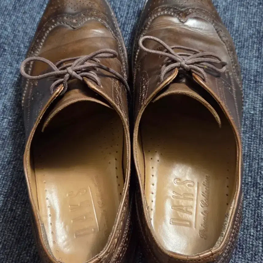 [BUNJANG] Daks Brown Brogues Shoes Size 265 / 닥스 브라운 브로그 구두 265