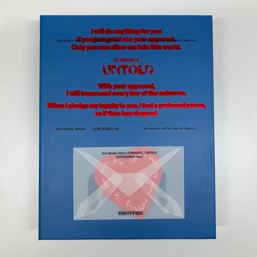 [BUNJANG] ENHYPEN ROMANCE: UNTOLD CONCESSIO Ver. Album / 엔하이픈 enhypen ROMANCE: UNTOLD CONCESSIO
