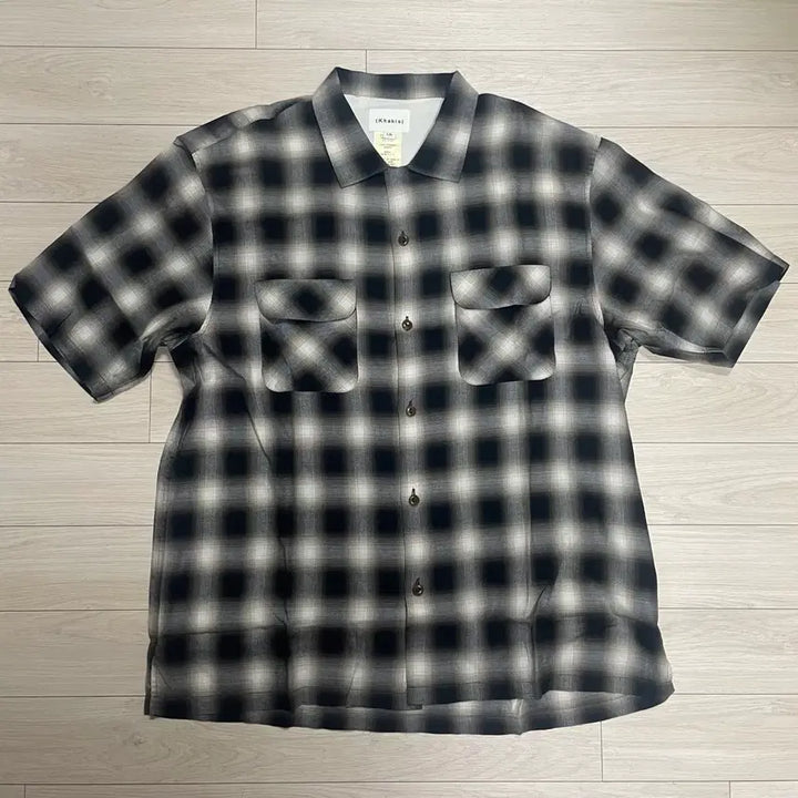 [BUNJANG] Carharrt WIP Shadow Plaid S/S Shirt (Bark/L) / 카키스 셔츠 Shadow Plaid S/S Shirt (Bark/L)