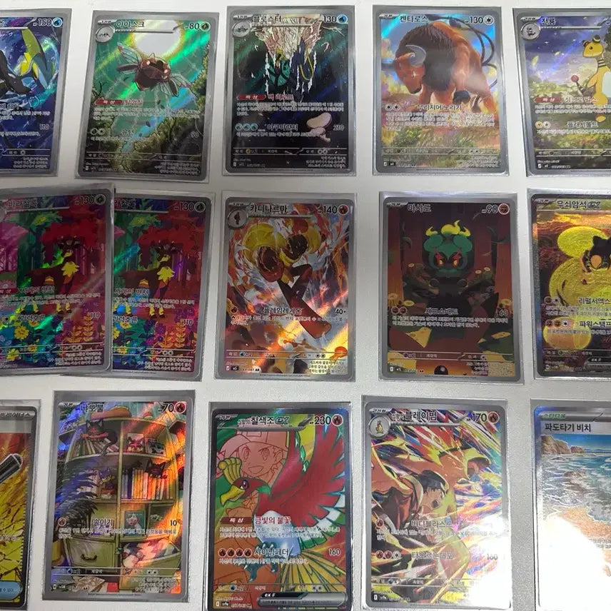 [BUNJANG] Pokemon TCG Individual Cards with Sleeves / 포켓몬카드 여러종류 개별구매 가능 모든카드 슬리브 포함