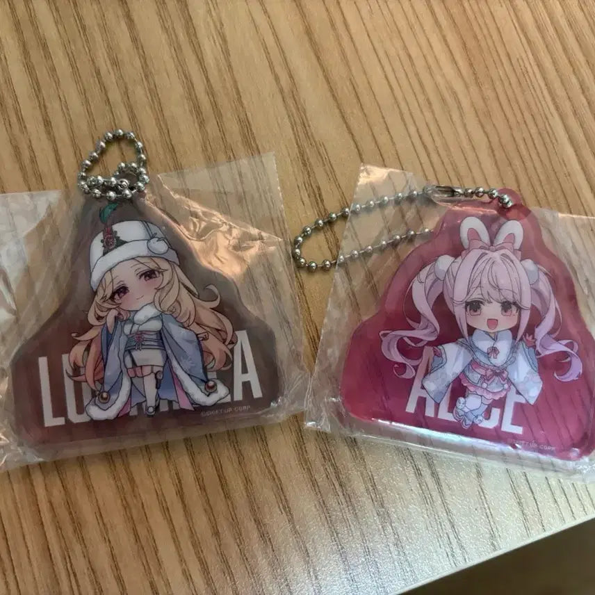 [BUNJANG] Nikke Ludmilla Alice Acrylic Block Keyring Gacha / 니케 루드밀라 앨리스 아크릴블럭 키링 가챠