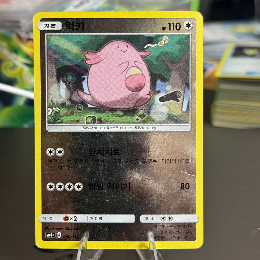 [BUNJANG] Pokemon Card Lucky Draw SM4+ 080/114 / 포켓몬카드 럭키 판매 4(앨범용)