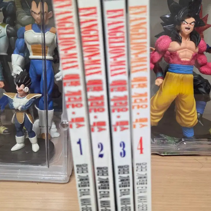 [BUNJANG] Neon Genesis Evangelion Manga MAX Volumes 1-4 Set / 신세기 에반게리온 만화 MAX. 1-4 세트