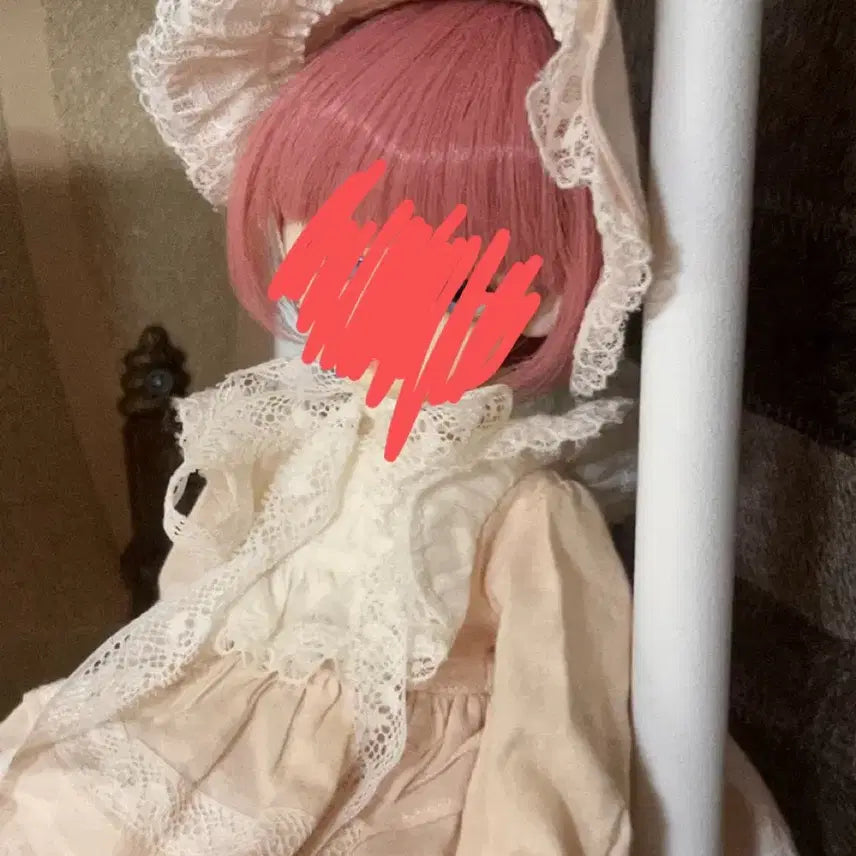 [BUNJANG] BJD USD Dress Set - Hyang A Je (Unknown Maker) / 구체관절인형 구관 usd 드레스 원피스 향아제, 미상제