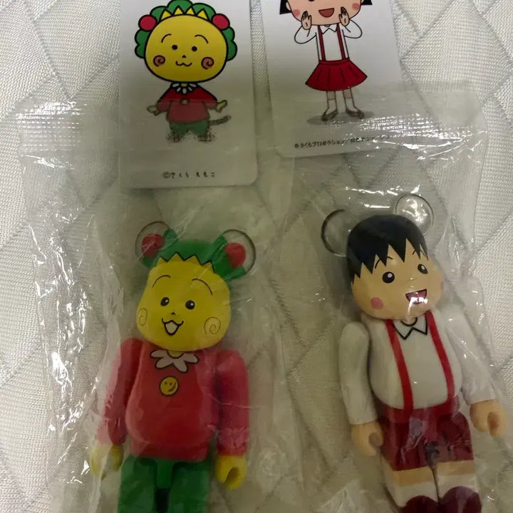 [BUNJANG] Maruko &amp; Cojicoji Bearbrick Bundle Set (Vintage) / 마루코.코지코지 베어브릭(고전) 일괄