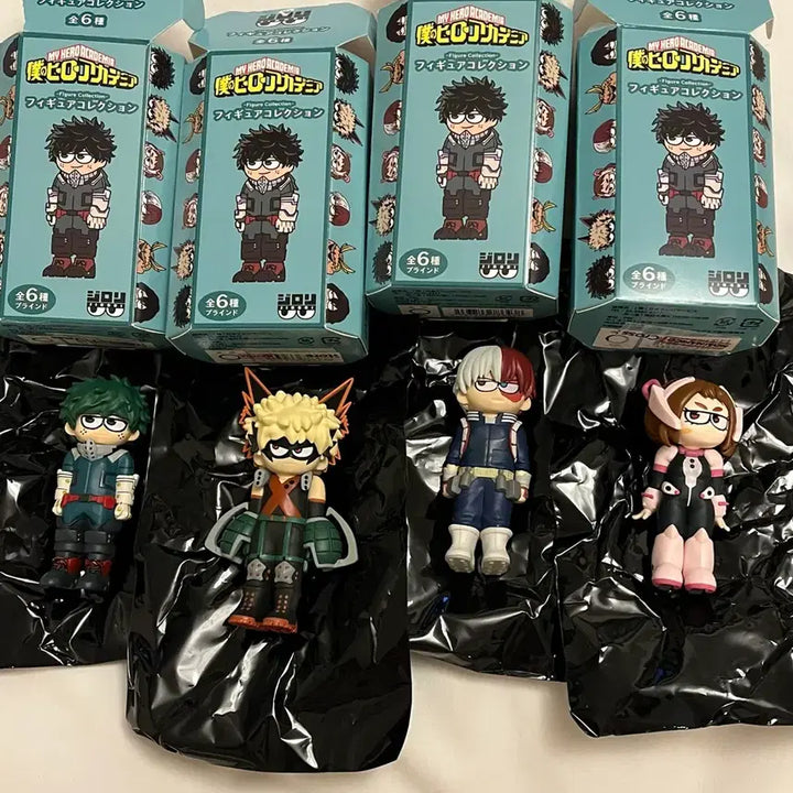 [BUNJANG] My Hero Academia Loft JiroxRyukyu 4 Figure Bundle Set / 히로아카 로프트 지로리 피규어 4종 일괄판매