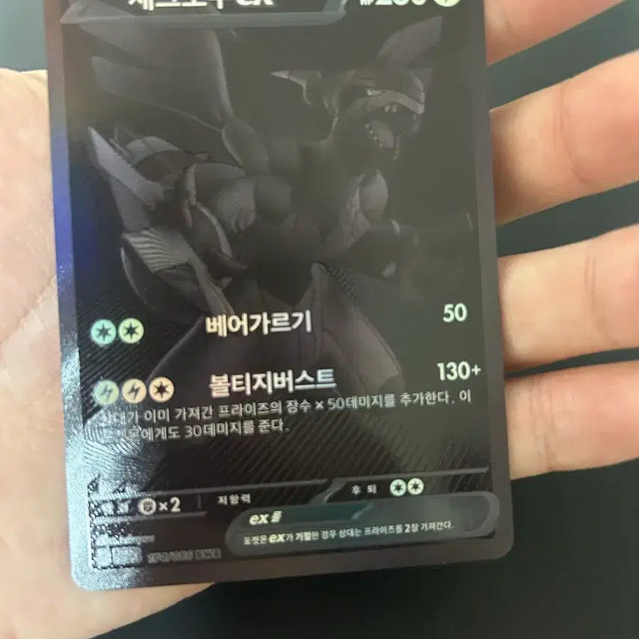 [BUNJANG] Zacian &amp; Zamazenta Tag Team Pokémon Card (BWR Version) / 제크로무bwr(제시,교환)