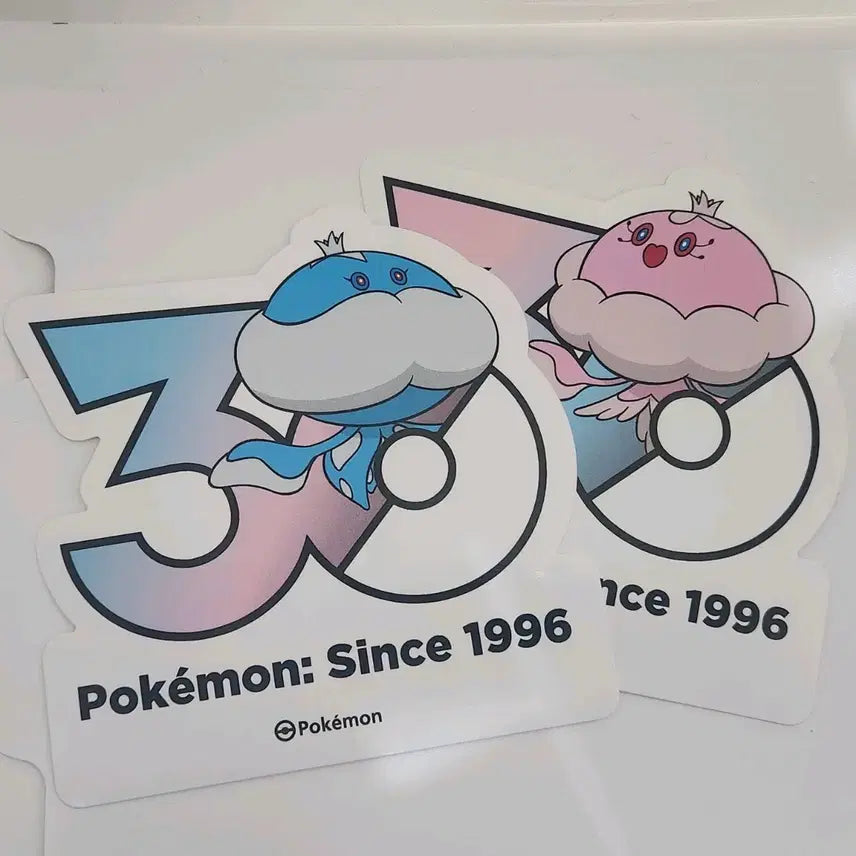[BUNJANG] Pokemon 30th Anniversary Sticker Set - Tangela &amp; Tangrowth / 포켓몬스터 30주년 스티커 탱그릴, 탱탱겔