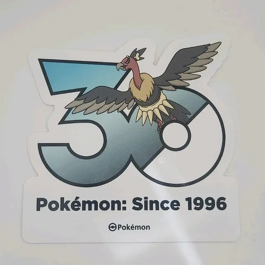 [BUNJANG] Pokemon 30th Anniversary Sticker - Veranina / 포켓몬스터 30주년 스티커 버랜지나