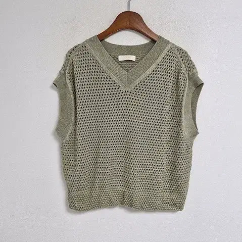 [BUNJANG] Le Beige 2025 Knit Vest / 25년 르베이지 니트베스트 55-66