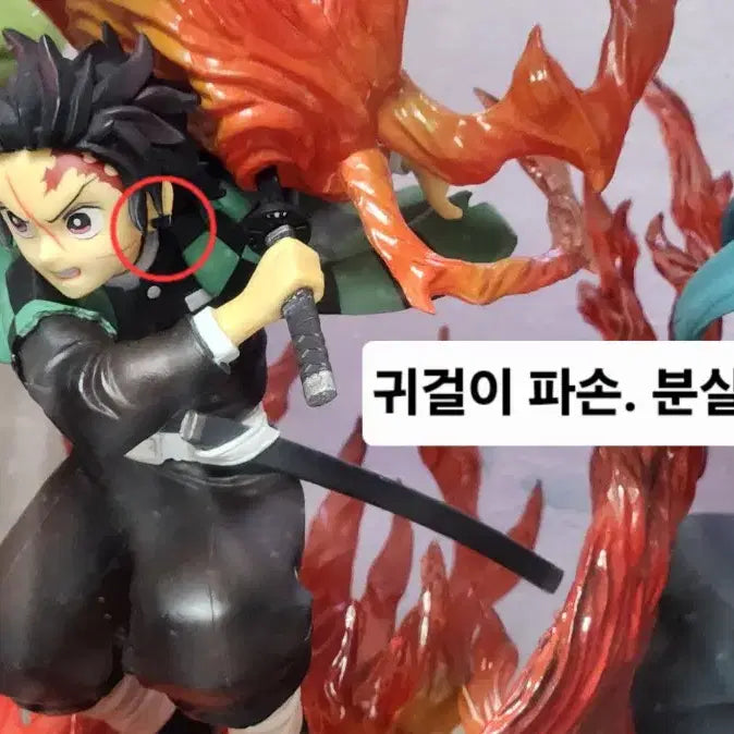[BUNJANG] Figma Tanjiro Kamado Hinokami Kagura Ver. Figure / 귀멸의 칼날 피규아츠제로 카마도 탄지로 히노카미 카구라ver 피규어