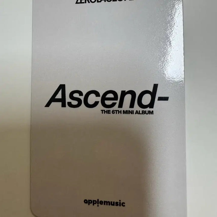 [BUNJANG] ZEROBASEONE ZB1 Ascend 11 Ver. Apple Music POB Sung Hanbin / 제로베이스원 zb1 어센드 Ascend 11 ver 애플뮤직 석매튜