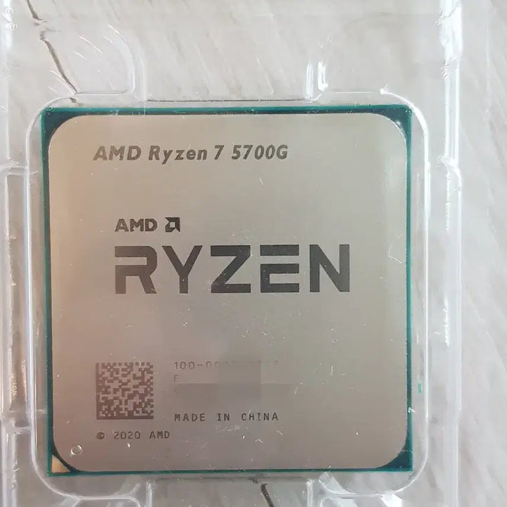 [BUNJANG] AMD Ryzen 7 5700G Cezanne 4th Gen Desktop Processor / AMD 라이젠7 4세대 5700G 세잔