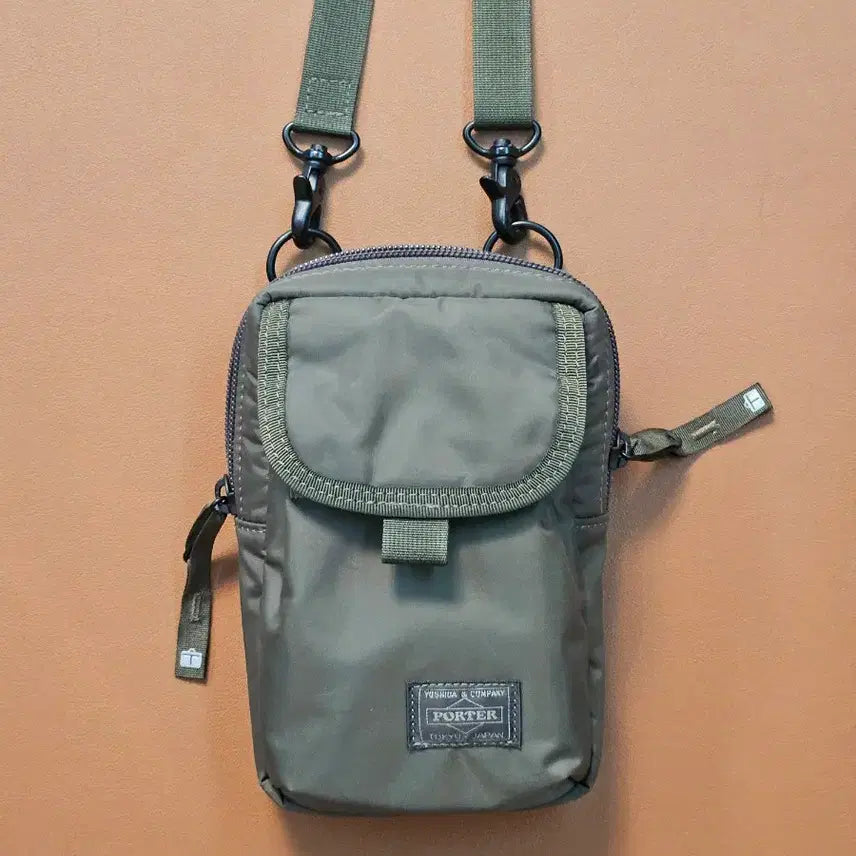 [BUNJANG] Head Porter Olive Drab Shoulder Pouch / 헤드 포터 올리브 드랩 숄더 파우치 (HEAD PORTER OLIVE D