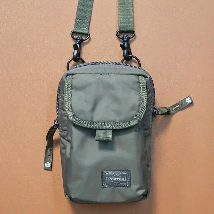 [BUNJANG] Head Porter Olive Drab Shoulder Pouch / 헤드 포터 올리브 드랩 숄더 파우치 (HEAD PORTER OLIVE D