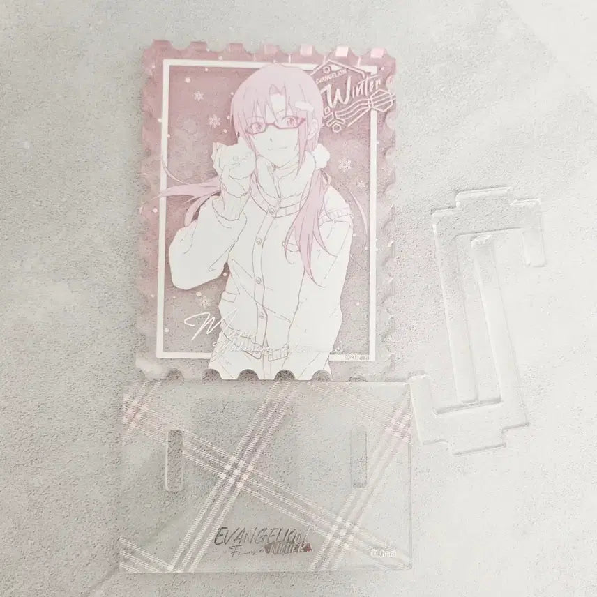[BUNJANG] Evangelion Mari Makinami Winter Acrylic Stand / 에반게리온 마리 윈터 아크릴