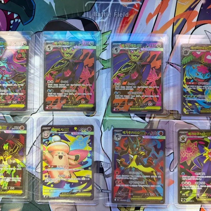 [BUNJANG] Pokemon Card Mega SAR 1 Type + SR 21 Cards Bundle Set / 포켓몬카드 메가 sar1종 + sr21장 일괄 한판