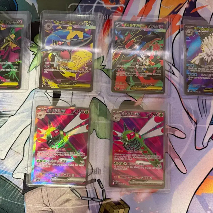 [BUNJANG] Pokemon Card Mega SAR 1 Type + SR 21 Cards Bundle Set / 포켓몬카드 메가 sar1종 + sr21장 일괄 한판