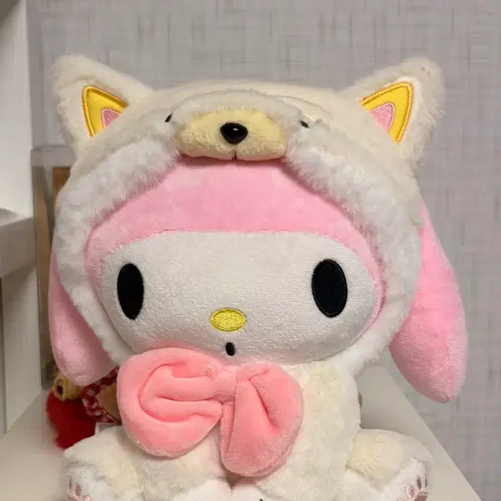 [BUNJANG] My Melody Bear Pajamas Plush / 마이멜로디 곰돌이 잠옷 인형