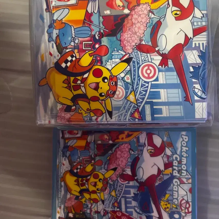 [BUNJANG] Pokemon Center Deck Case &amp; Sleeves Set / 포켓몬센터 덱케이스/ 슬리브