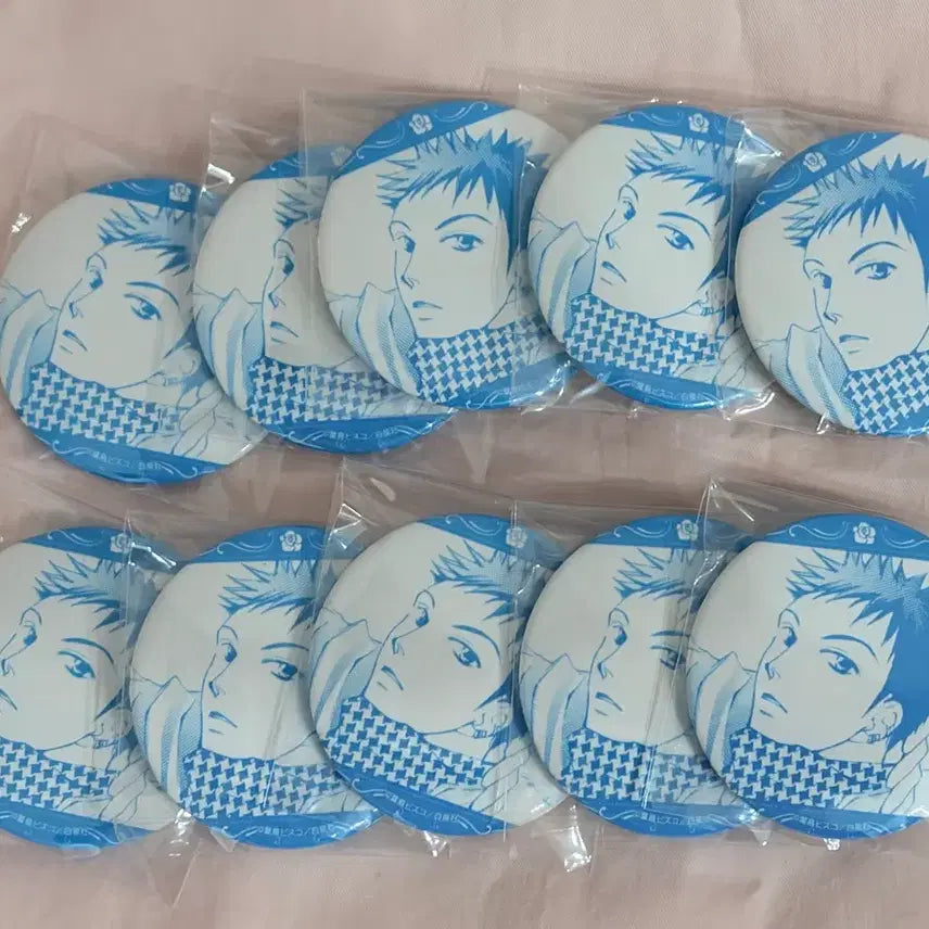 [BUNJANG] Ouran High School Host Club Mori Mori Original Art Can Badge Bundle Set / 일괄 오란고교 호스트부 모리 원화 캔뱃지