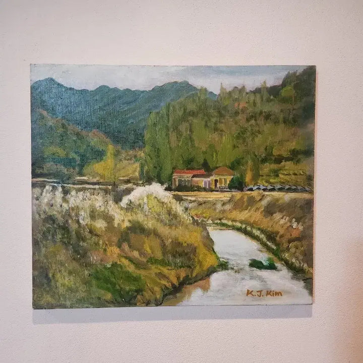[BUNJANG] Kim Kyung Jin Oil Painting "Nature&