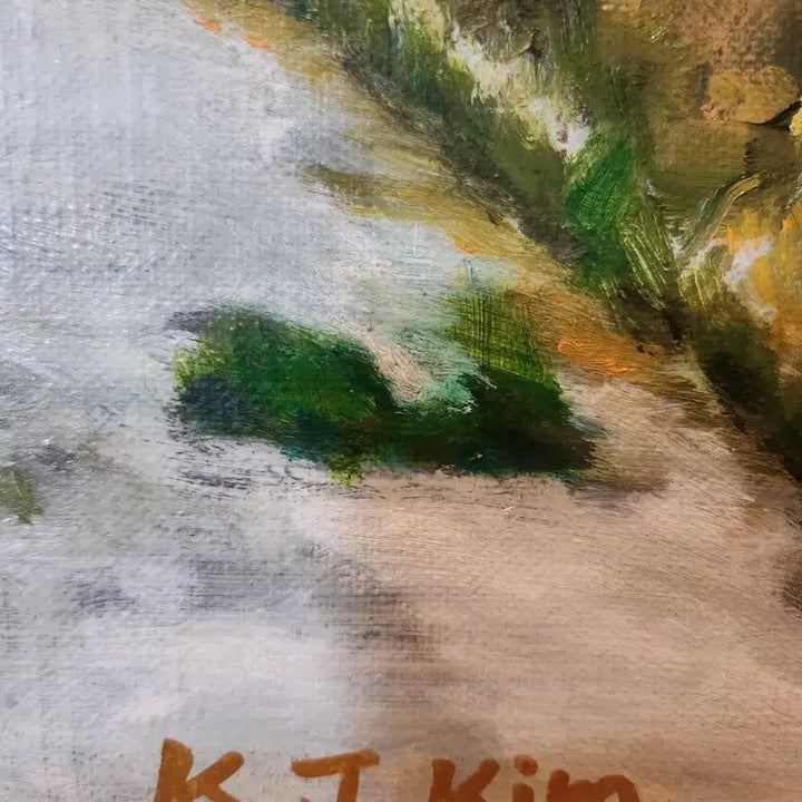 [BUNJANG] Kim Kyung Jin Oil Painting "Nature&