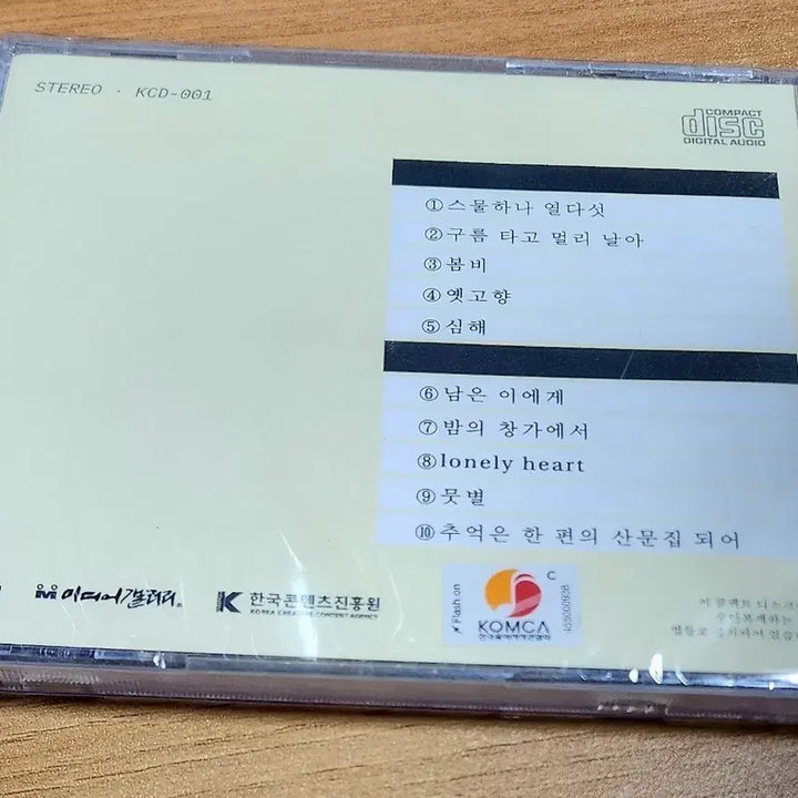 [BUNJANG] Shin Ji Hoon Sealed CD / 신지훈 미개봉 CD 판매