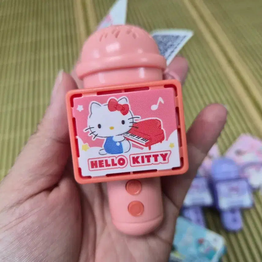 [BUNJANG] Sanrio Microphone Recording Keychain - New / 정품) 산리오 마이크 녹음 키링 새제품
