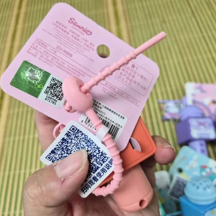 [BUNJANG] Sanrio Microphone Recording Keychain - New / 정품) 산리오 마이크 녹음 키링 새제품