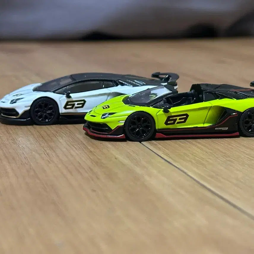 [BUNJANG] MininiGT 1/64 Lamborghini Aventador SVJ Roadster &amp; Coupe Bundle / 미니지티 SVJ 로드스터, 쿠페 일괄 판매 합니다