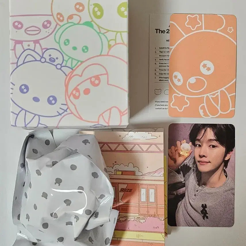 [BUNJANG] RIIZE Mini 2nd Album Figure Set - Sungchan / [우락밤]라이즈 미니2집 피규어 앨범 성찬 세트 구성