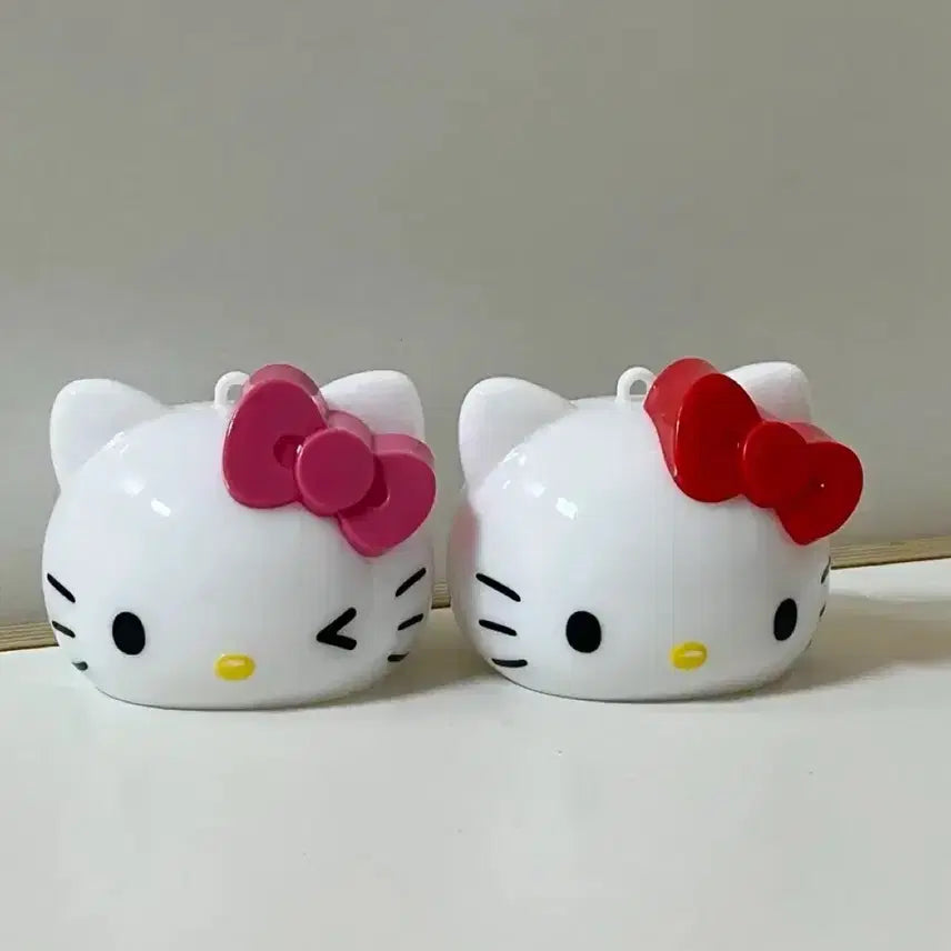 [BUNJANG] Seven-Eleven Hello Kitty Collaboration Figure Keyring Bundle Set / [일괄] 세븐일레븐 헬로키티 키티 키링 뚜껑 콜라보 피규어 케이스 키캡