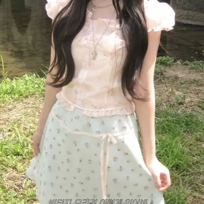 [BUNJANG] Off-Shoulder Blouse / 오프숄더 블라우스 여름 새상품