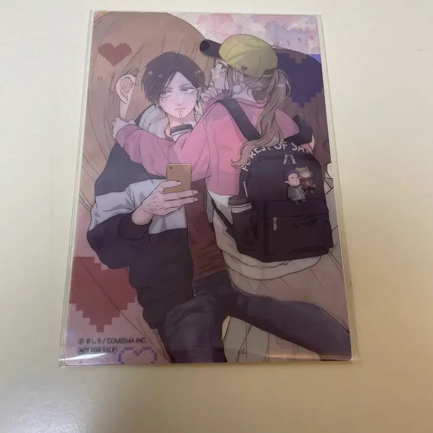 [BUNJANG] My Love Mix-Up! Transparent Bookmark Set / 야마다군과 투명 책갈피 세트