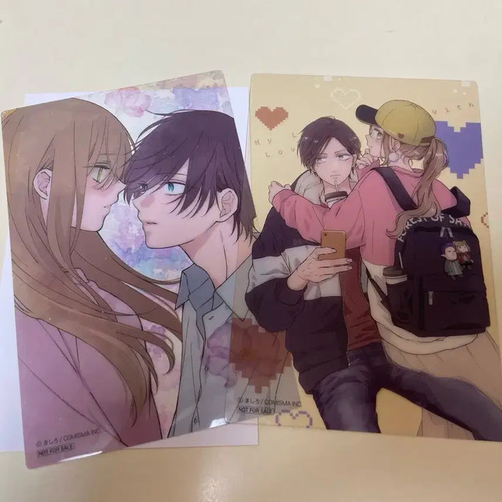 [BUNJANG] My Love Mix-Up! Transparent Bookmark Set / 야마다군과 투명 책갈피 세트