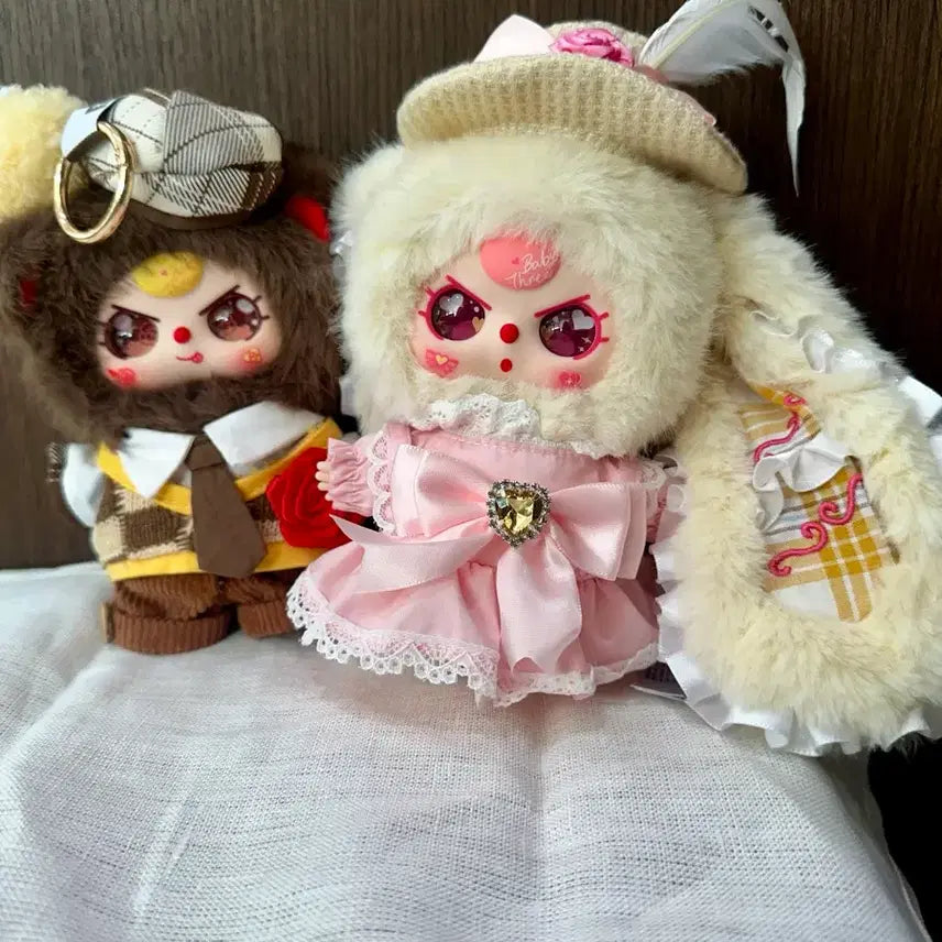 [BUNJANG] Baby Three British Limited Edition Doll Couple / (새상품)베이비쓰리 영국 한정판 인형 커플