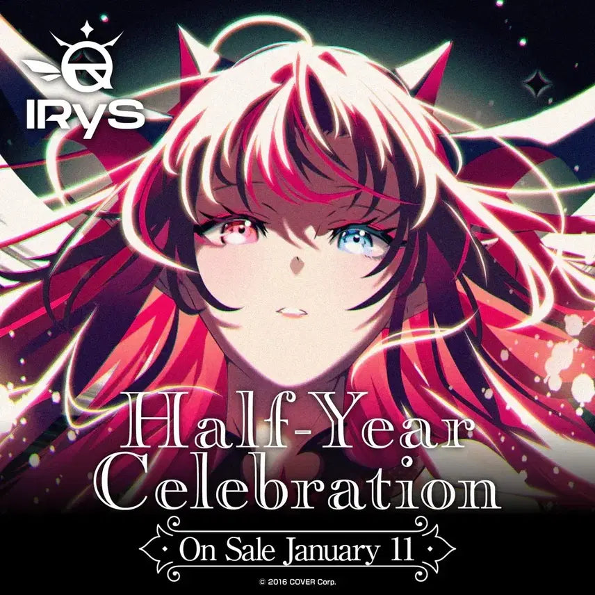 [BUNJANG] HOLOLIVE IRyS 2nd Anniversary Goods CD + Keychain / 홀로라이브 아이리스 IRyS 반주년 굿즈 CD + 키링