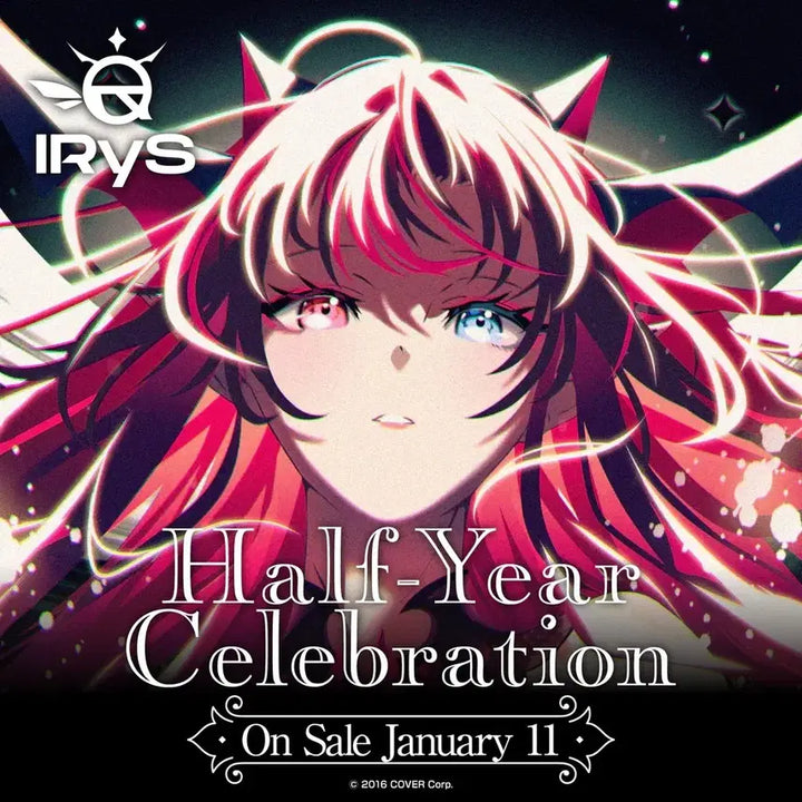 [BUNJANG] HOLOLIVE IRyS 2nd Anniversary Goods CD + Keychain / 홀로라이브 아이리스 IRyS 반주년 굿즈 CD + 키링