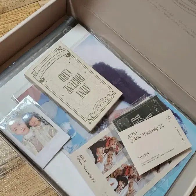 [SOLD OUT] [BUNJANG] ATEEZ ATINY Official Membership Kit 4th Generation / 에이티즈 ATINY 공식 멤버십 키트