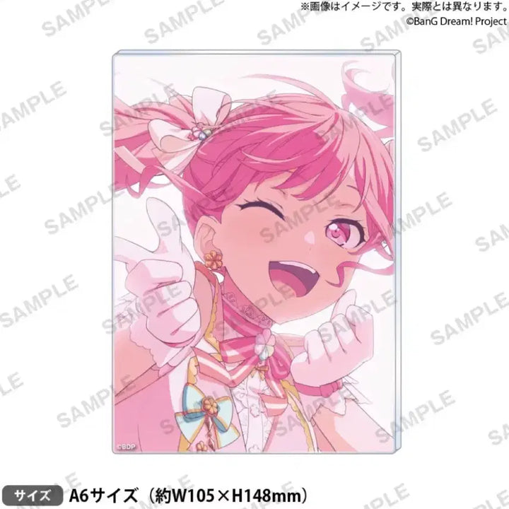 [BUNJANG] BanG Dream! Maruyama Aya &amp; Nobusawa Osamu Illustration Acrylic Panel / 뱅드림 마루야마 아야 노부사와 오사무 일러스트 아크릴 패널
