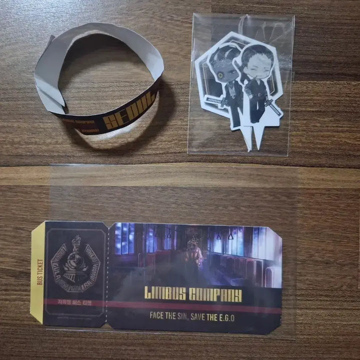 [BUNJANG] Ham-Ham Pang-Pang Limbus Company Ticket Set / 햄햄팡팡 림버스 티켓+덤