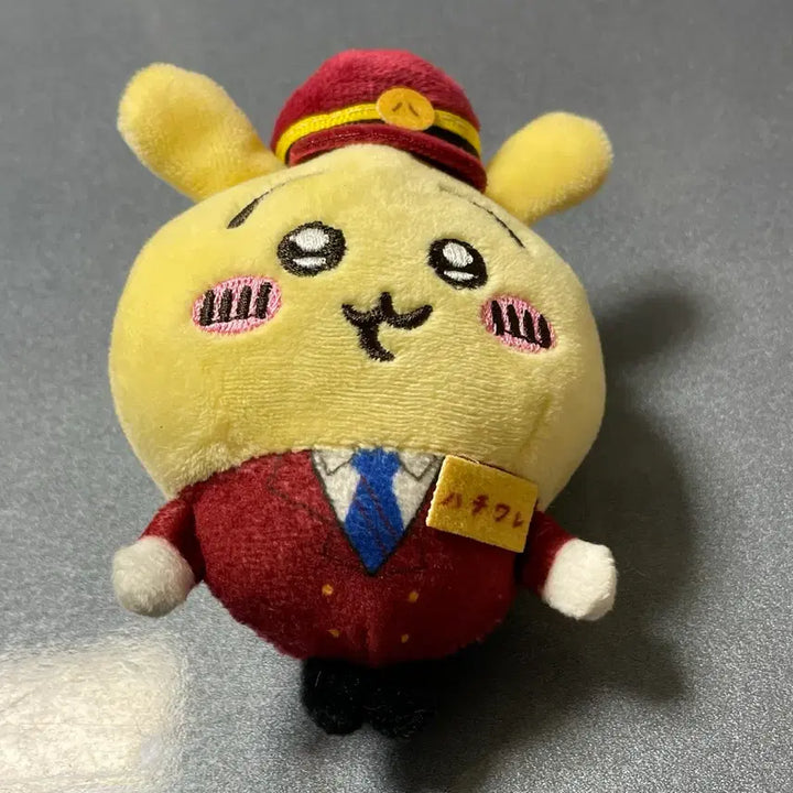 [BUNJANG] Chiikawa Railway Crew Usagi Plush Keychain / 먼작귀 치이카와 철도 승무원 인형 키링 - 우사기