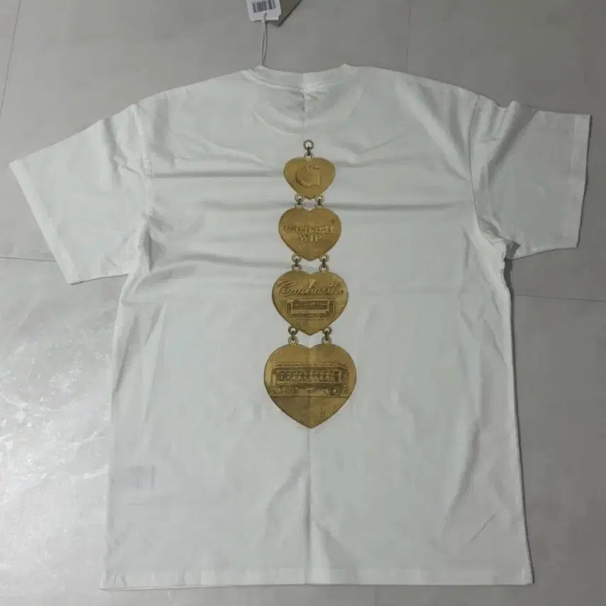 [BUNJANG] Carhartt WIP T-Shirt White / 칼하트 WIP 반팔티 M 화이트