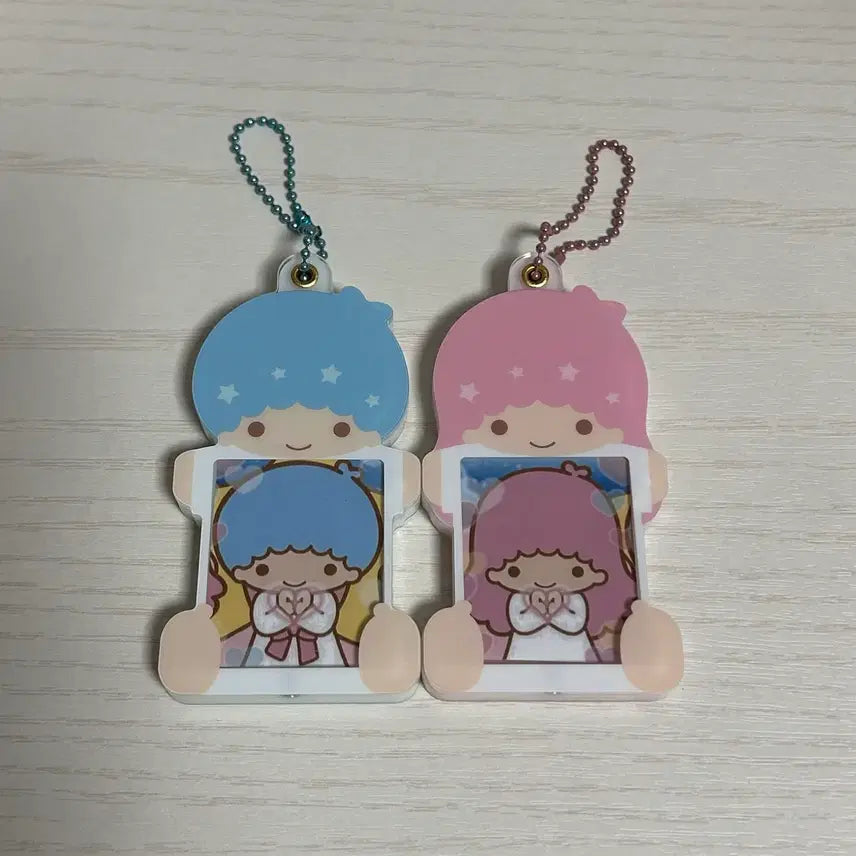 [BUNJANG] Little Twin Stars Kiki &amp; Lala Idol ID Photo Holder / 리틀트윈스타 키키라라 아이돌 증명사진 홀더