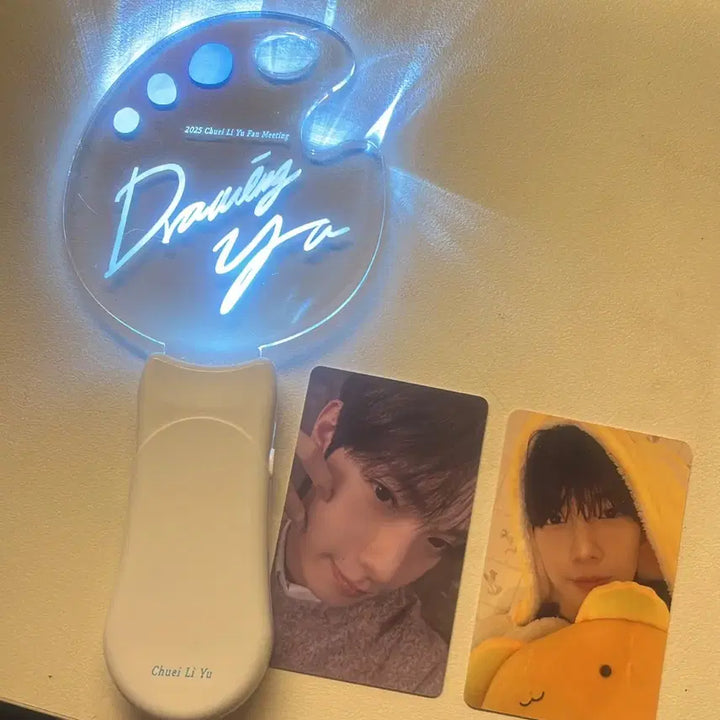 [BUNJANG] Choi Ripwoo Drawing You Lightstick, Lucky Draw, POB Bundle Set / 최립우 드로잉유 응원봉+럭드+미공포 일괄