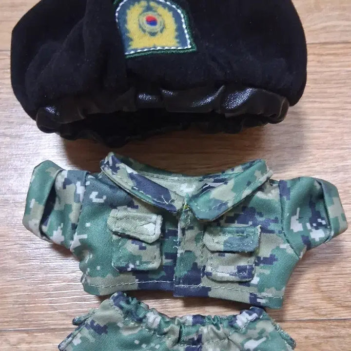 [BUNJANG] 10cm Doll Clothes Military Uniform / 10cm 인형옷 군복