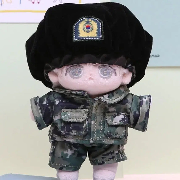 [BUNJANG] 10cm Doll Clothes Military Uniform / 10cm 인형옷 군복