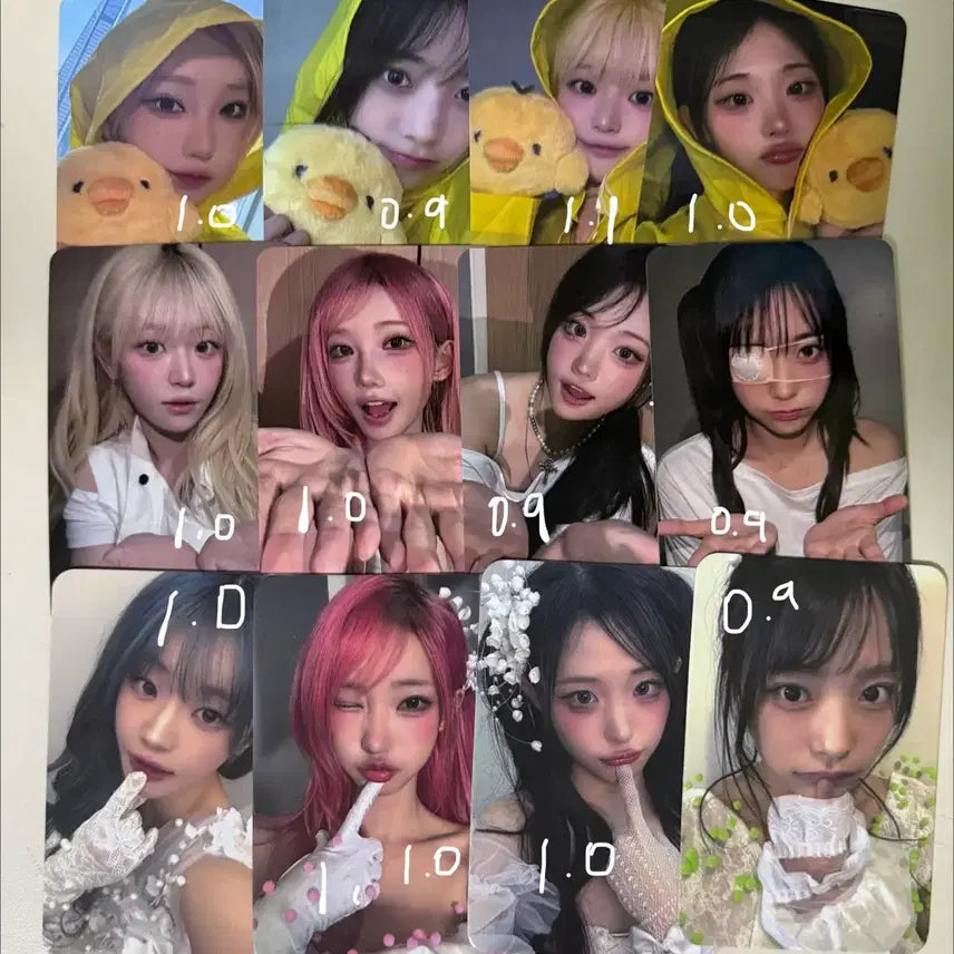 [BUNJANG] QWER Ceremony POB Beatroad Mini Record Photocard (Chodan) / QWER 세레모니 미공포 큐떱 포카 비트로드 미니레코드 디마뮤 쵸단