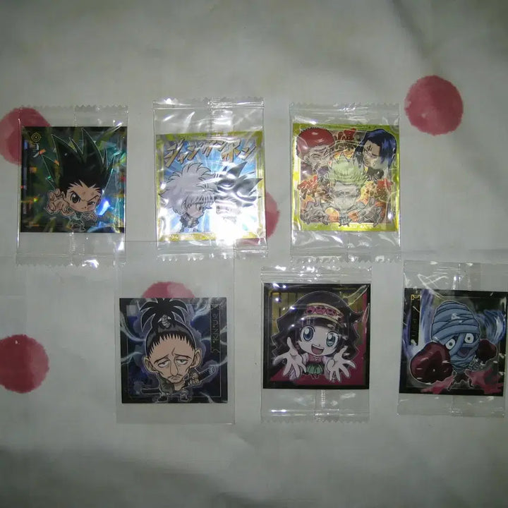 [BUNJANG] Hunter x Hunter Wafer Square Sticker Bundle Set (Sealed) / (미개봉) 헌터X헌터/ 헌헌 웨하스 사각 스티커 일괄